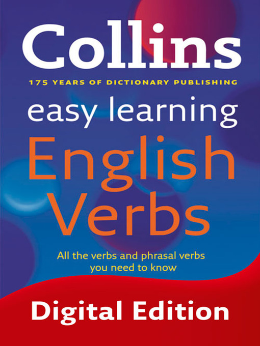 Cover of Easy Learning English Verbs